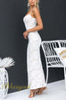 Margovil Floral Lace Bodycon Maxi Cami Dress