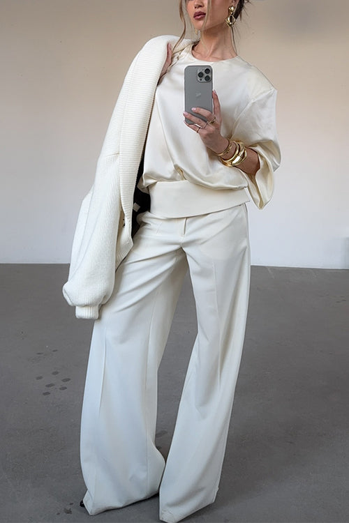 Collared Button Up Pocketed Knitted Bomber Jacket