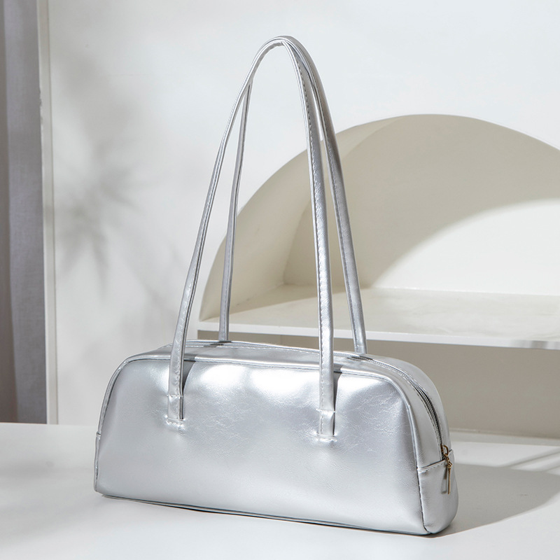 Margovil Top Handle Faux Leather Shoulder Bag