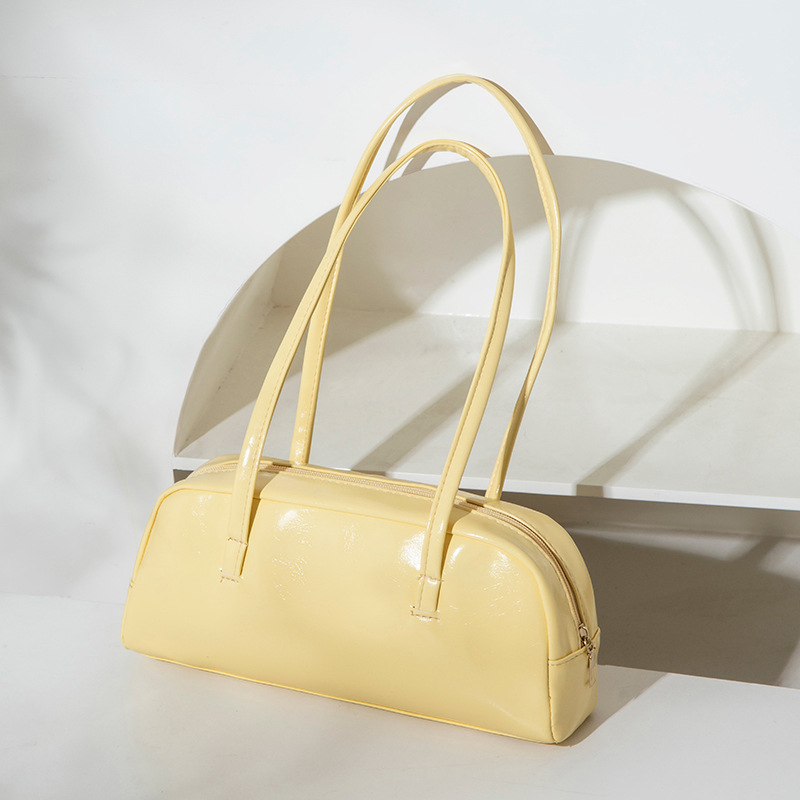Margovil Top Handle Faux Leather Shoulder Bag