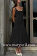 Margovil U Neck Sleeveless Ruffle Bodycon Midi Dress(5 Colors Available!)