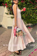 Margovil Elegant Square Neck Sleeveless Flowy Maxi Dress