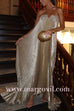 V Neck Strapless Pleated Maxi Party Dress