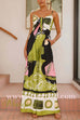 Margovil Tie Front Cut Out Wide Leg Printed Cami Jumpsuit
