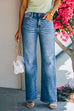 Margovil Classic Distressed Straight Leg Denim pants